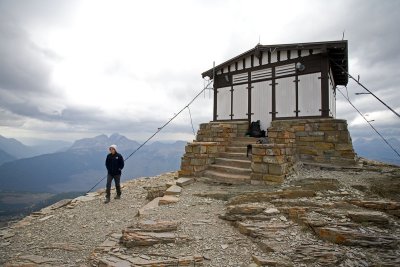 Lookout tower at 8300' Glacier National Park