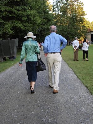 Tanglewood visitors