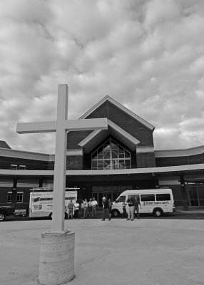 CHECKING OUT THE NEW FIRST BAPTIST CHURCH OF GULFPORT