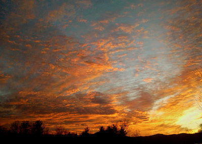 A WESTERN NORTH CAROLINA SUNSET