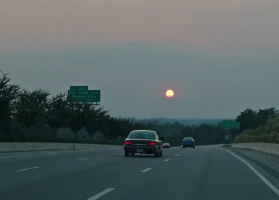 DRIVING TOWARD THE SUNSET - ISO 80