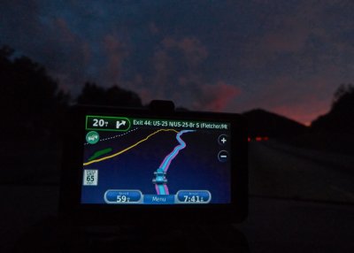 FOLLOWING THE GPS - ISO 800
