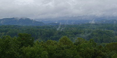 SMOKE IN THE VALLEY  -  AFTER A NIGHT OF RAIN - ISO 80