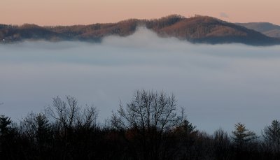 HEAVY FOG BEGINS TO LIFT