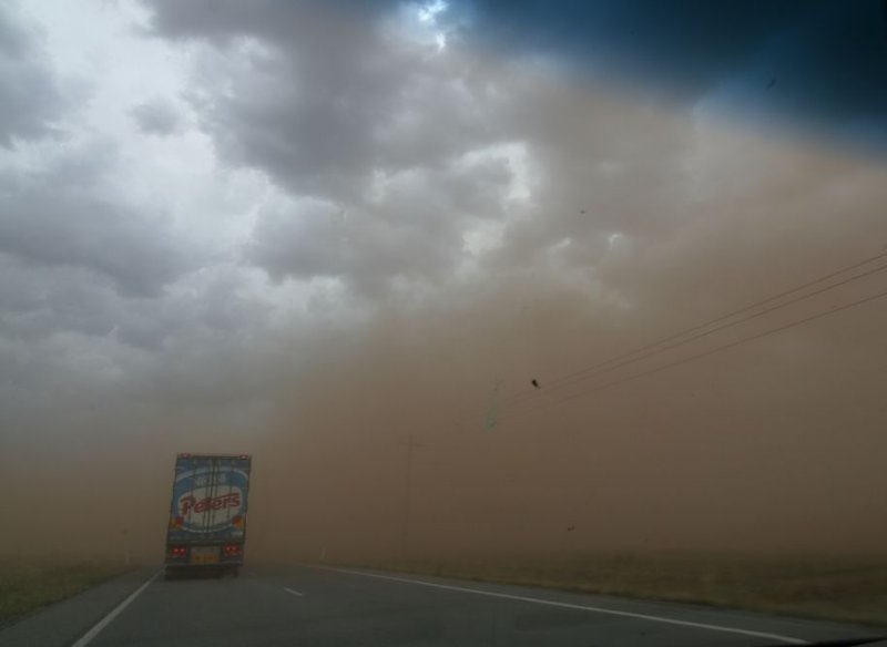 N.S.W West Wyalong ~ Dust Storm 