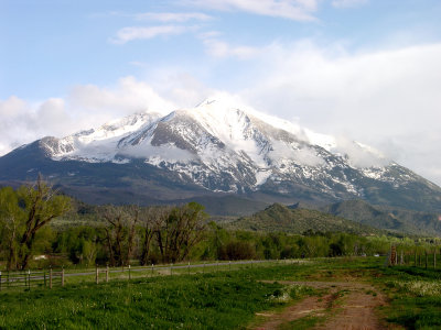 Sopris from Carbondale
