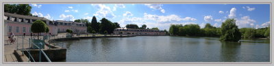 HX1 Panorama : SCHLOSS BENRATH bei Dsseldorf