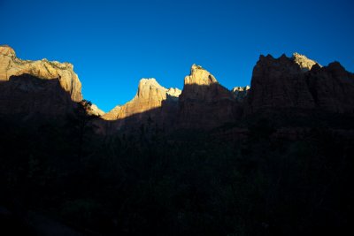 Sunrise at the Court of the Patriarchs