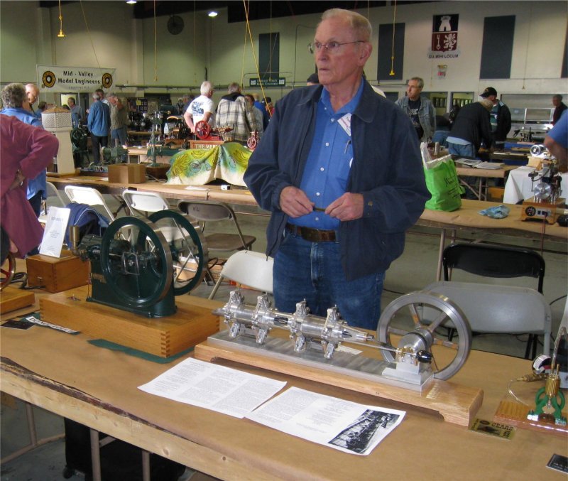 91   Thomas Armstrong with his Fairbanks and his Snow Tandem