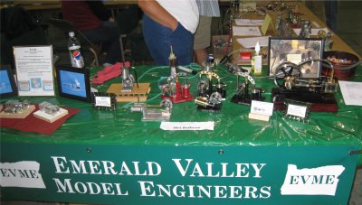 54  Nice display of models by Emerald Valley Model Engineers