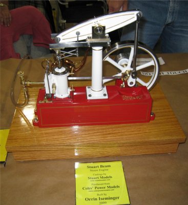 65 Stuart Beam Engine
