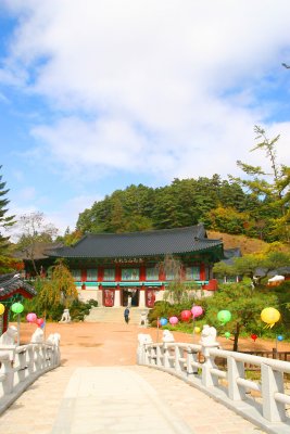 Woljeongsa temple entrance
