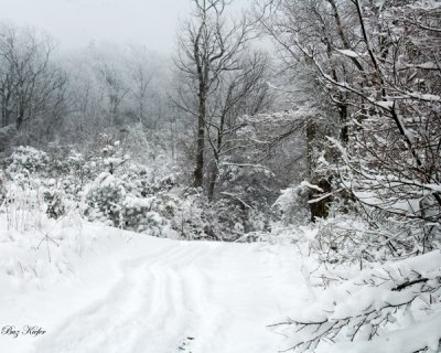 Winter Road to Cove Mountain