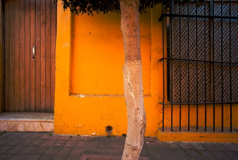 Orange Wall