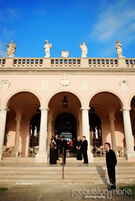 Sarasota Ringling Museum wedding photography