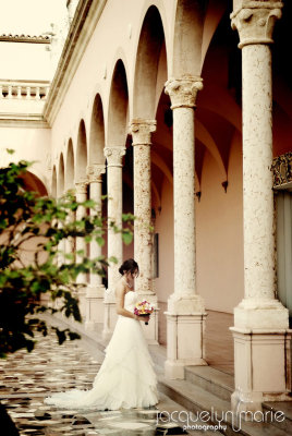 Sarasota Ringling Museum wedding photography