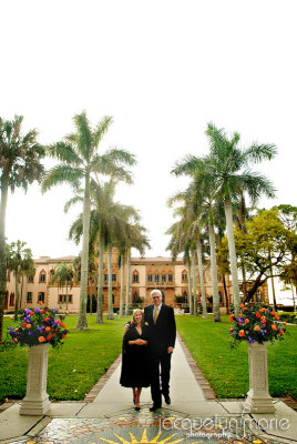 John and Mable Ringling Museum of Art and Ca d' Zan wedding photos