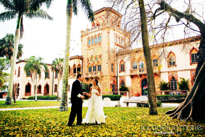 John and Mable Ringling Museum of Art and Ca d' Zan wedding photos