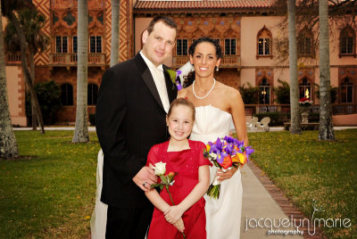 John and Mable Ringling Museum of Art and Ca d' Zan wedding photos