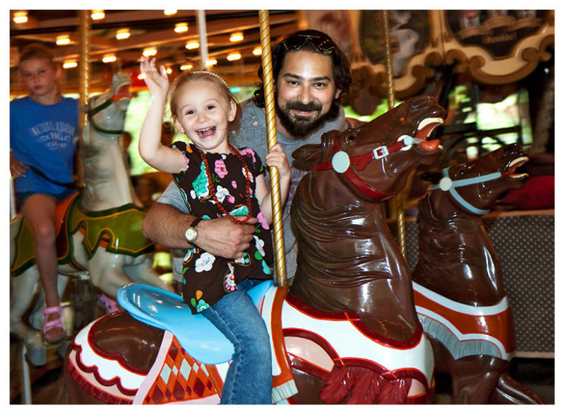 Josh & Scarlett at Knoebels