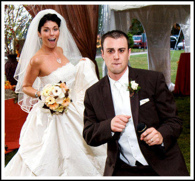 Making an Entrance Statement at the Poconos Wedding