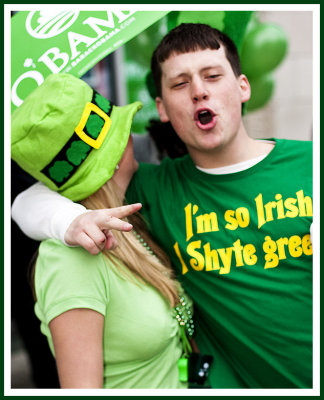 I'm So Irish I Shyte Green