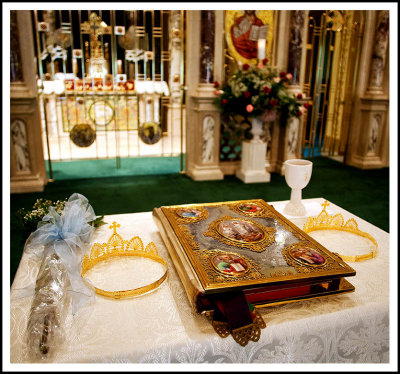 Church Wedding Byzantine Style