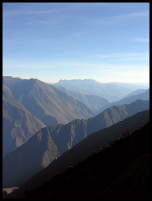 View from Pajonal Victoria camp
