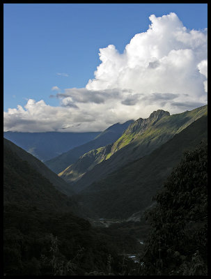 Rio Santa Teresa valley