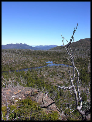 Lake Ophion from Labyrinth Lookout