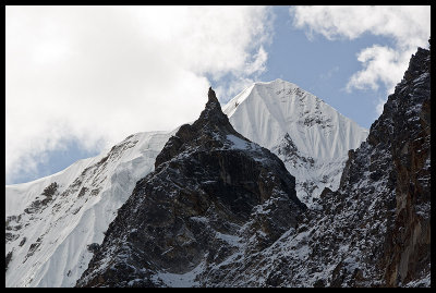 Small peaks on Gangla Karchung massif