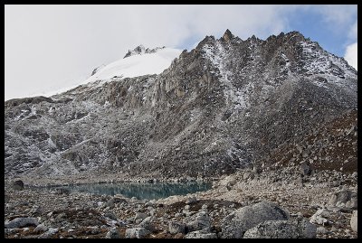 Lake below the Rinchen Zoe La