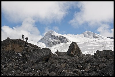 At the Rinchen Zoe La (5326m)