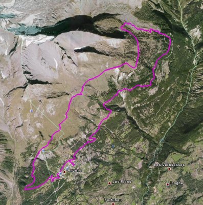 Dahu - Tour des alpages - Pierrier des Rousses (18 km - environ 8h)