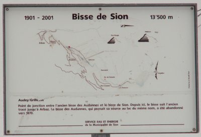 Le bisse de Sion