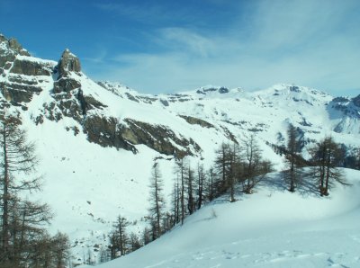 Pierrier des Rousses (vue du  Podasson 2187m)