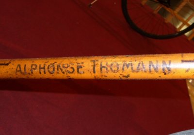 Vlo Thoman de course. Ce vlo participa au Tour de France en 1922.