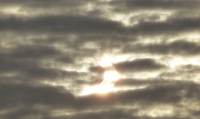 Eclipse solaire du 4 janvier 2011.