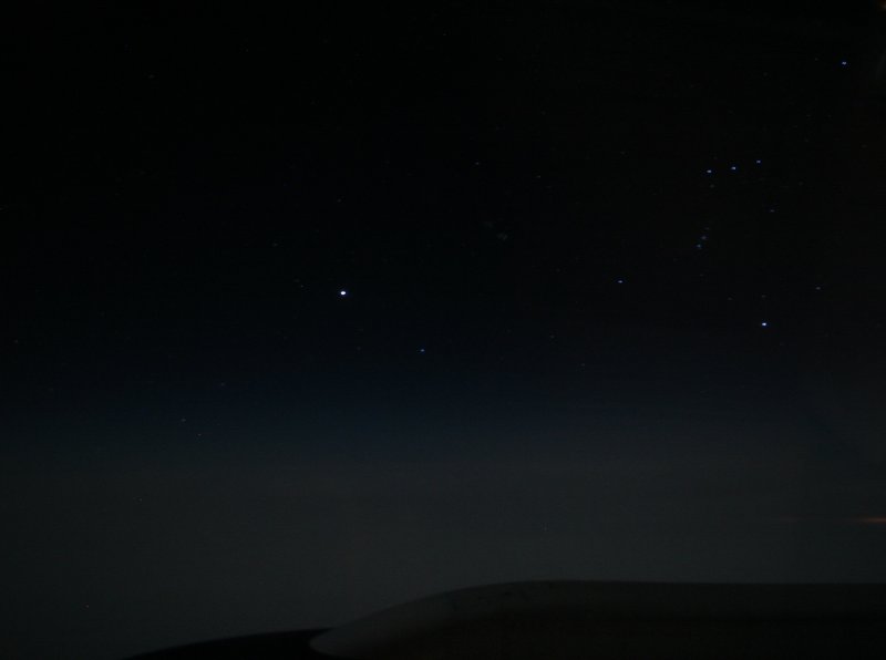 Orion over Siberia