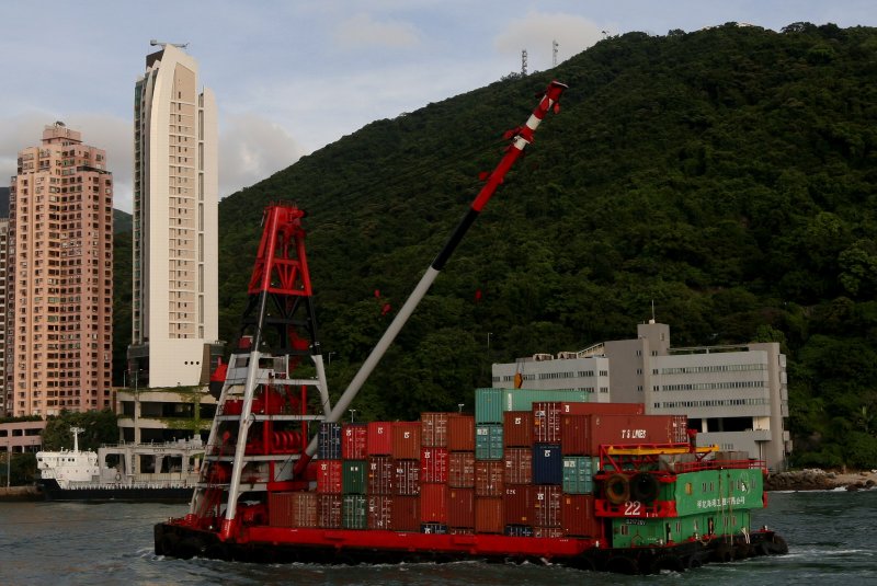 Containers coming in