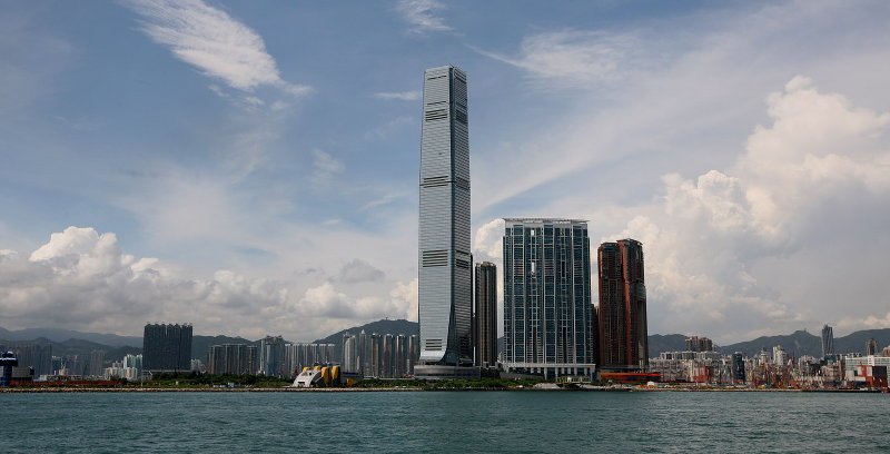 The new tallest building in Hong Kong