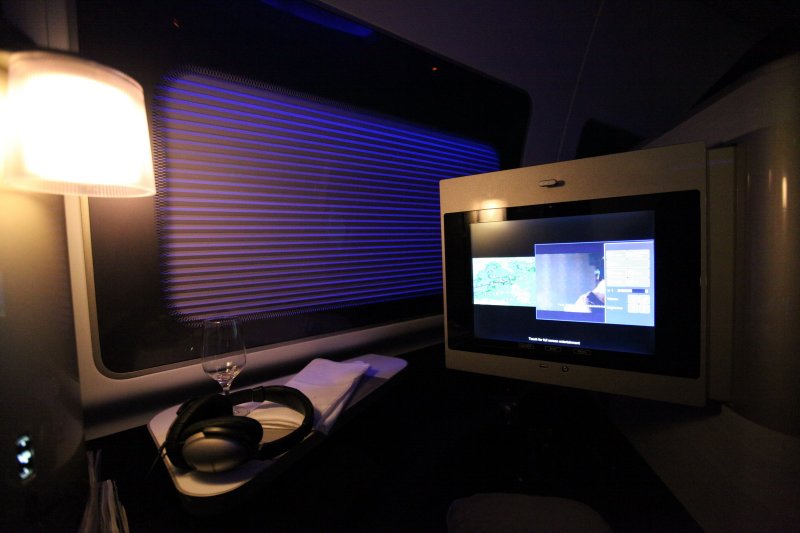Chilling at 35,000 ft
