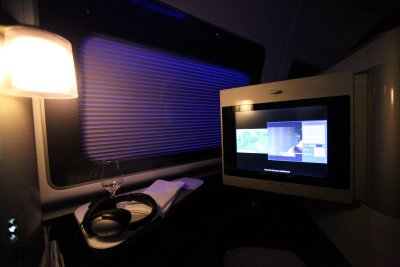 Chilling at 35,000 ft
