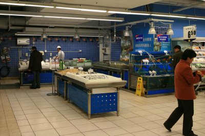 Tesco Fish Counter