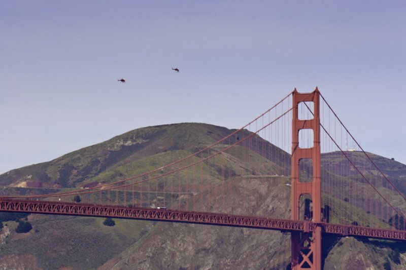 san francisco, bridge from chrissy field