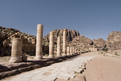 Petra, road to Royal Tombs