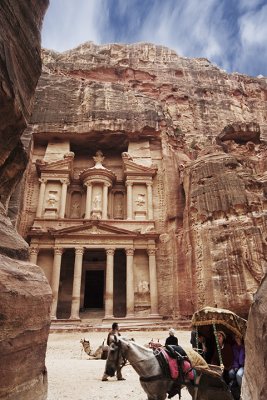 jordan: Petra, Khazneh / Treasury