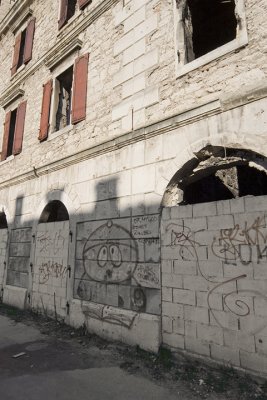 mostar, graffiti
