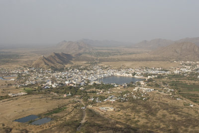 pushkar, view from Ratnagiri Hill