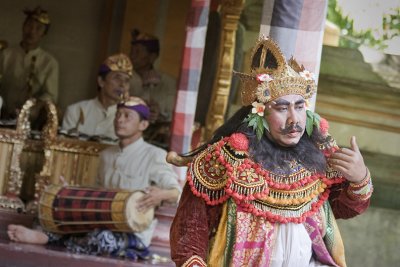 Barong & kris dance, south Bali